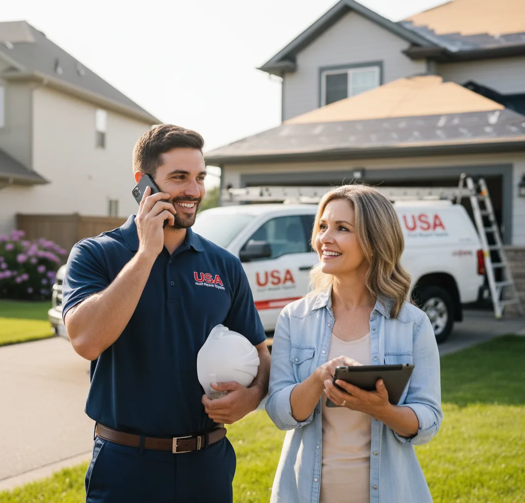 USA Roof Repair Experts customer support in Eloy